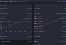Steam和CSGO官方服务器状态查询页面-CSGO RushB中文网