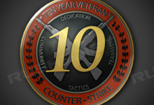 CSGO 10年老兵硬币如何获得?-CSGO RushB中文网