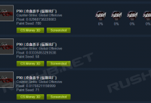 【CSGOFloat Market Checker】Steam社区市场、库存一键查询CSGO皮肤磨损、贴纸、检视图-CSGO RushB中文网