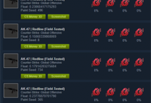 Steam社区市场搜索CSGO四连贴纸皮肤方法-CSGO RushB中文网