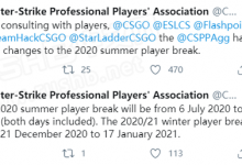 CSPPA:职业选手2020年休假时间修改-CSGO RushB中文网