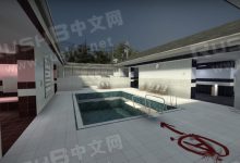 V社曾有意采纳的地图:泳池日/Pool_day-CSGO RushB中文网