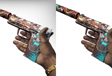 去灰抠图、透明手臂,CSGO皮肤截图(玩家秀)教程&指令-CSGO RushB中文网